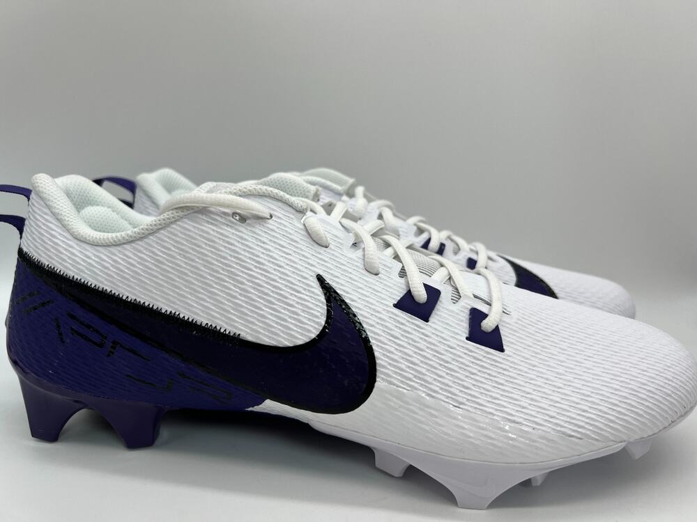 Nike Vapor Edge Speed 360 2 TB Football Cleats White Purple FN7764-115 Size 14